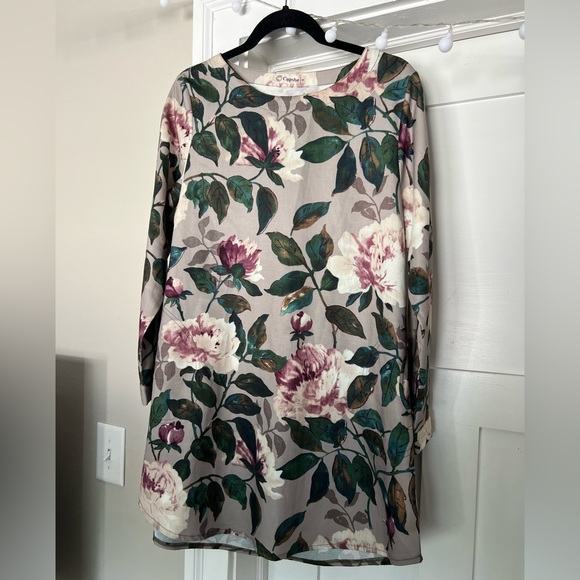 Floral shift dress/tunic - Picture 1 of 2